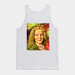 Voltaire Snowy Portrait | Voltaire Artwork 15 Tank Top